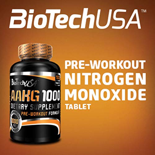 Biotech USA Aakg 1000 Nitrox y Energizante - 1000 gr