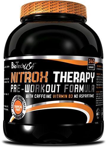 Biotech USA Therapy Nitrox y Energizante Sabor Melocotón - 340 gr