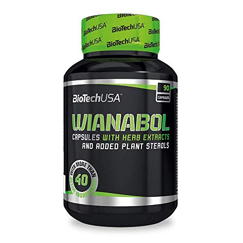 Biotech Wianabol cápsulas con extractos de hierbas y esteroles vegetales añadidos, 90 cápsulas