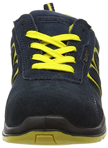 Blackrock Hudson Trainer - Zapatillas de seguridad con punta de acero, Unisex Adulto,Multicolor (Navy/Yellow), talla 44 EU (10 UK)