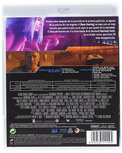 Blade Runner 2049 (BD 3D + BD) [Blu-ray]