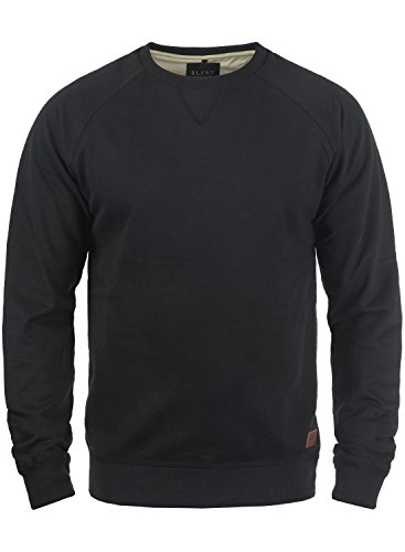 BLEND Alex - Sudadera para Hombre, tamaño:L;color:Black (70155)