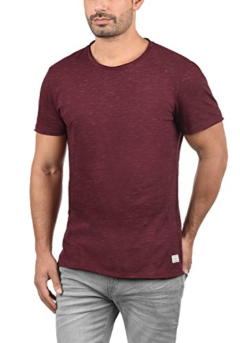BLEND Barnd Camiseta Básica De Manga Corta T-Shirt para Hombre con Cuello Redondo, tamaño:M, Color:Zinfandel (73006)