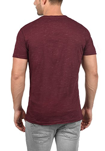 BLEND Barnd Camiseta Básica De Manga Corta T-Shirt para Hombre con Cuello Redondo, tamaño:M, Color:Zinfandel (73006)