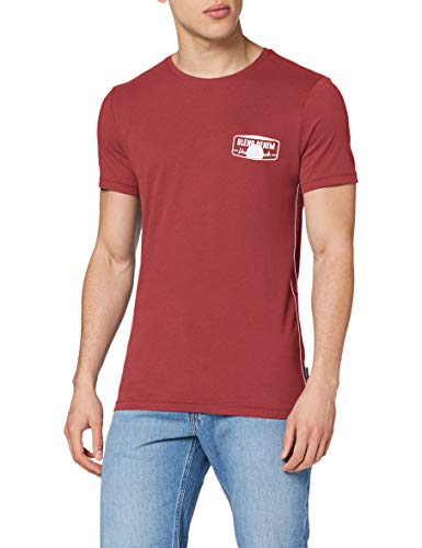 BLEND tee Camiseta, Rojo (Truffle Red 73839), Large para Hombre