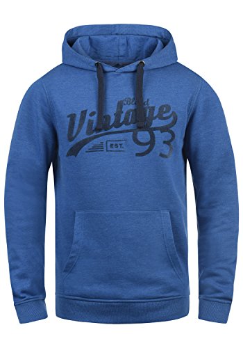 BLEND Vince - Sudadera con capucha para Hombre, tamaño:L, color:Great Blue (74651)