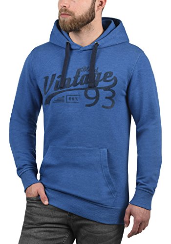 BLEND Vince - Sudadera con capucha para Hombre, tamaño:L, color:Great Blue (74651)