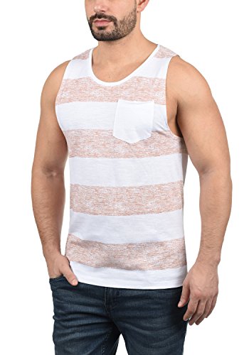 BLEND Viva Camiseta Básica De Tirantes Tanque Tank Top, tamaño:L, Color:Rose Red (73837)