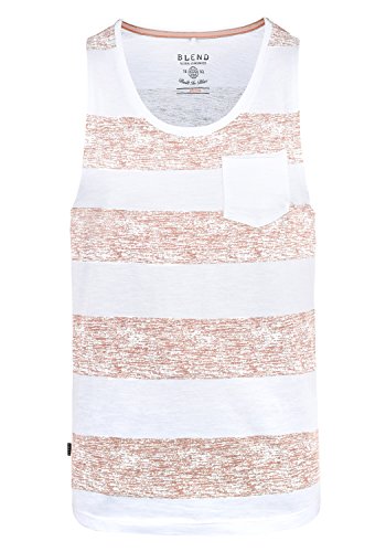BLEND Viva Camiseta Básica De Tirantes Tanque Tank Top, tamaño:L, Color:Rose Red (73837)