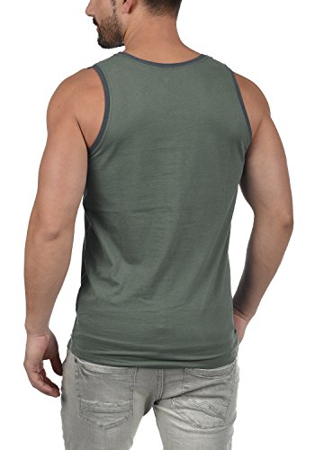 BLEND Walex - Camiseta sin Mangas Hombre, tamaño:S, Color:Granite (70147)