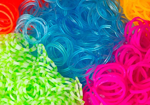 Blinky Loom® Kit de Pulseras de Goma XXL | 5200 Pulseras | 24 Colores | Versión Extendida