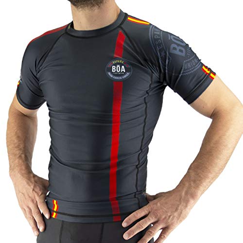 Bõa Rash Guard Equipo de España - Azul Oscuro - S, Azul Oscuro