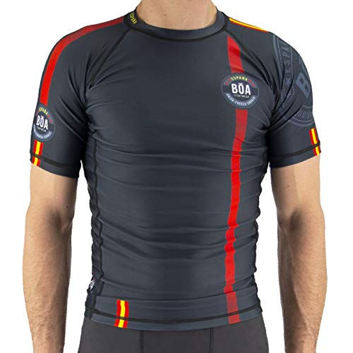 Bõa Rash Guard Equipo de España - Azul Oscuro - S, Azul Oscuro