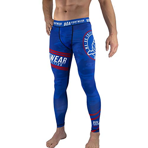 Bõa Spats Leggings Hombre MA-8R V3 - Azul - L, Azul