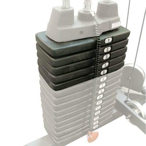 Body Solid Home Gym 50-Pound Extra Weight Stack