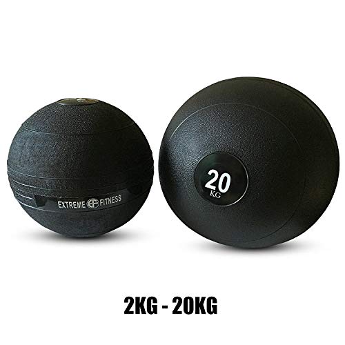 Bolas de choque sin rebote de Extreme Fitness, para el entrenamiento de boxeo artes marciales mixtas, bootcamp ball, crossfit, tamaño 2 kg