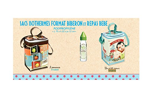 Bolsa ISOTERMO Formato Biberon para Bebe de Diseño Vintage PARIS 410810 7084