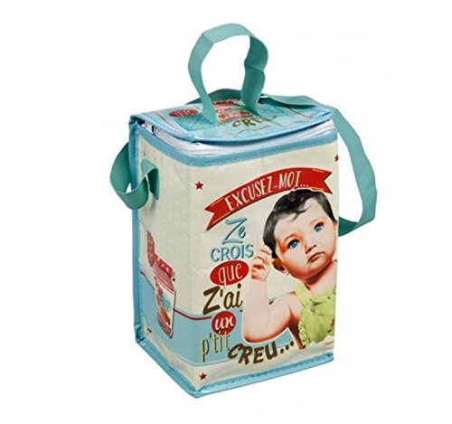 Bolsa ISOTERMO Formato Biberon para Bebe de Diseño Vintage PARIS 410810 7084