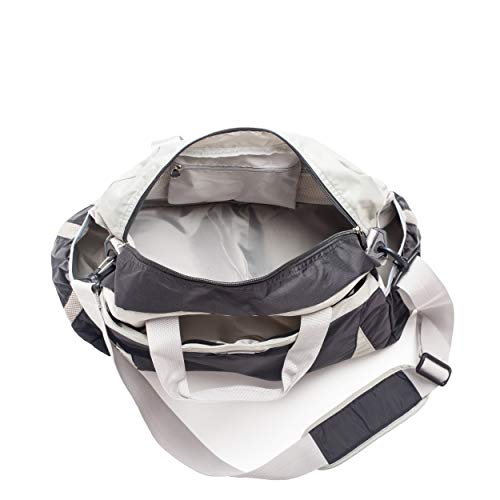 Bolsa para gimnasio de mujer Active Fite – bolsa deportiva que incluye una bolsa para humedad y bolsa de zapatos., negro