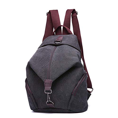 Bolso Mochila Mujer Casual Pequeña Mochilas Mujer Antirrobo, JOSEKO Señoras Bolsa de Viaje Bolsa de Escuela Bolsa Vintage Bolsa de Gran Capacidad Informal para Viajes Senderismo Regalo Mujer