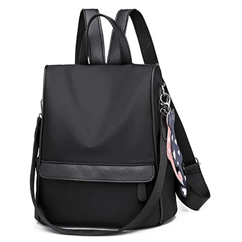 Bolsos Para mujer, RETUROM 2019 Mujeres Oxford Mochila Casual Mochila de viaje salvaje Estudiante Mochila (Tamaño: 32cm x15cm x32cm, Negro)