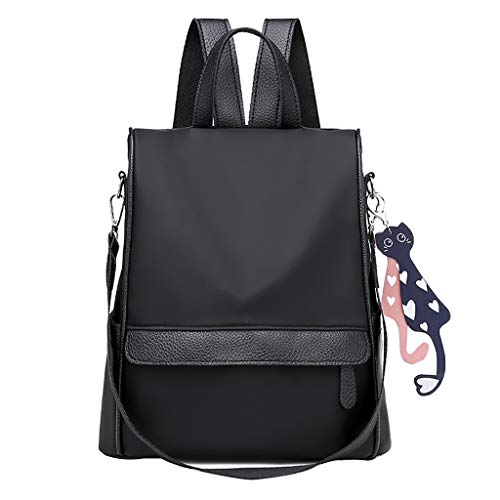 Bolsos Para mujer, RETUROM 2019 Mujeres Oxford Mochila Casual Mochila de viaje salvaje Estudiante Mochila (Tamaño: 32cm x15cm x32cm, Negro)