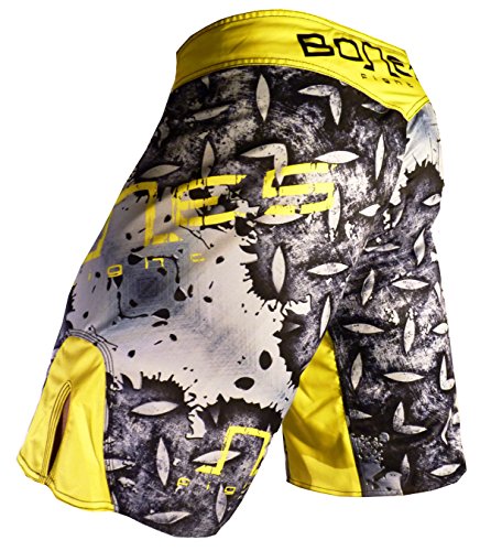 Bones Fight" Fight Short, MMA Short, BJJ, Grappling Short, Free Fight Short (S)