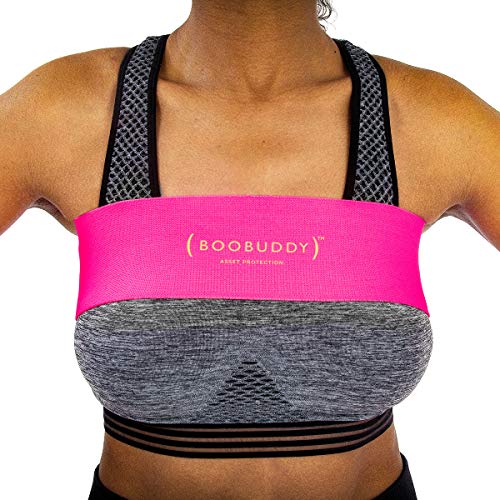 Booband Boobuddy Sujetador Deportivo para Mujer - Yoga Fitness Top para Correr, Entrenar y Hacer Ejercicio - Parte Superior Ajustable y Cómoda - Previene Lesiones y Mejora la Postura - Tamano: M