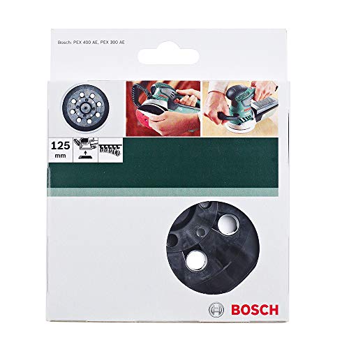 Bosch Home and Garden 2609256B61 -Plato de Soporte para Discos Abrasivos, 125mm