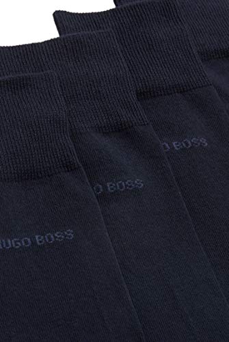 BOSS RS Uni CC Calcetines, Azul (Dark Blue 401), 43/46 (Talla del fabricante: 43-46) (Pack de 2) para Hombre