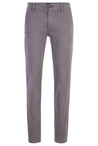 BOSS Schino-Slim D Pantalones, Gris (Dark Grey 27), W34/L32 para Hombre