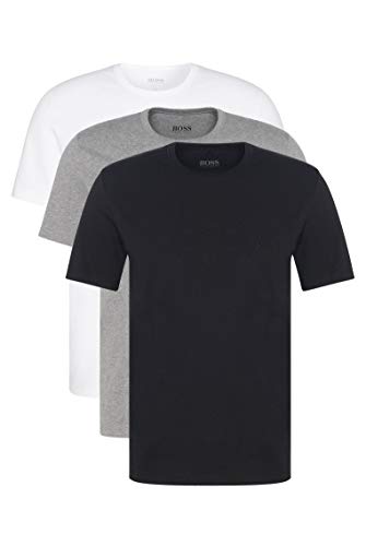 BOSS T-Shirt RN 3p Co Camiseta para Hombre, Multicolor (Assorted Pre-Pack 999), Large, pack de 3