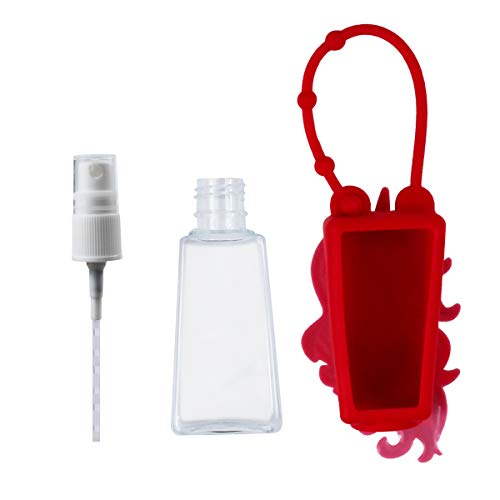 Botellas Spray de Niebla Fina Portátiles 30 ml Botella vacío pulverizador Transparente Recargables para la Escuela, Viajes, Juegos al Aire Libre, campamentos (Botellas de Spray)