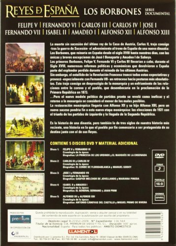 Box Reyes de españa:Borbones [DVD]