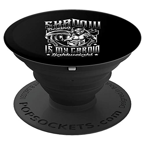 Boxeo de sombra ligero Cardio Boxer PopSockets Agarre y Soporte para Teléfonos y Tabletas