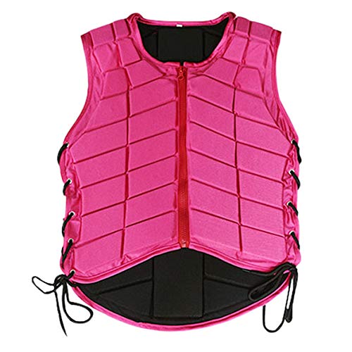 BoxJCNMU - Chaleco de equitación para mujer, talla M, color rosa