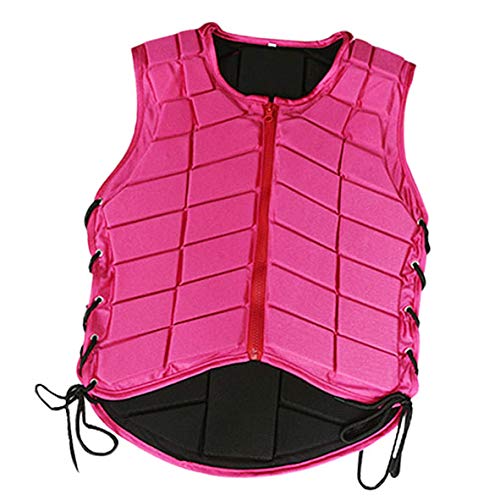 BoxJCNMU - Chaleco de equitación para mujer, talla M, color rosa