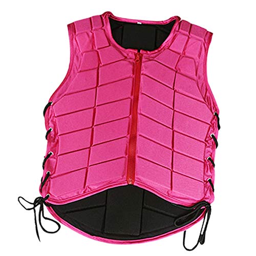 BoxJCNMU - Chaleco de equitación para mujer, talla M, color rosa