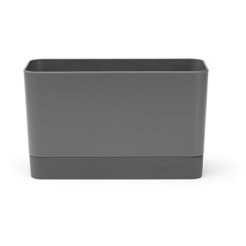 Brabantia Organizador de Fregadero, Gris Oscuro, 8,5 x 19 x 11.5 cm