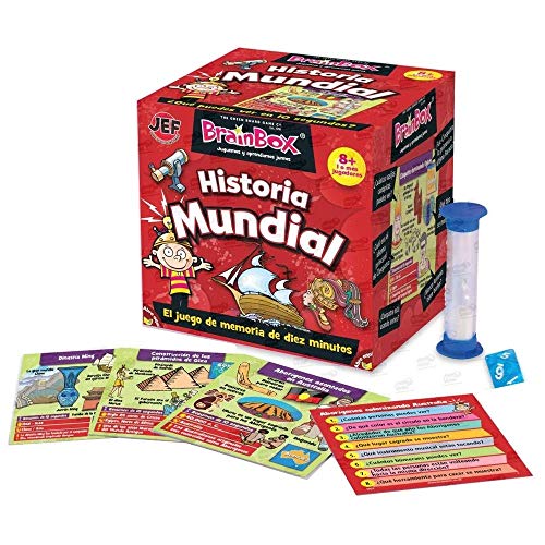 Brain Box Juego de Memoria Historia del Mundo, Multicolor (31693417A)