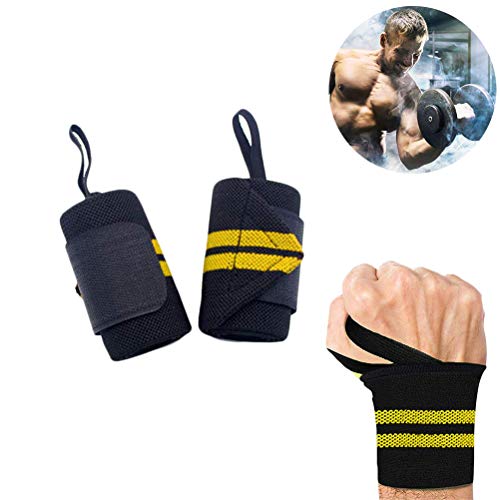 Brazales Deportes Pulseras Halterofilia Fitness Entrenamiento de fuerza Vendas de compresión