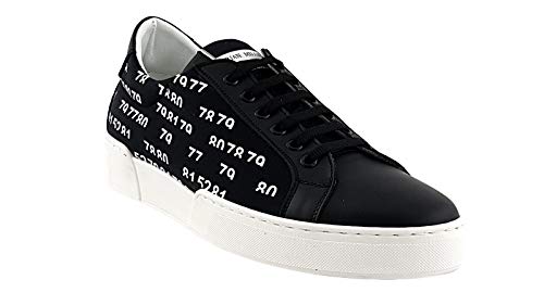 Brian Mills - Zapatillas de Cuero para Hombre Negro Size: 43 EU