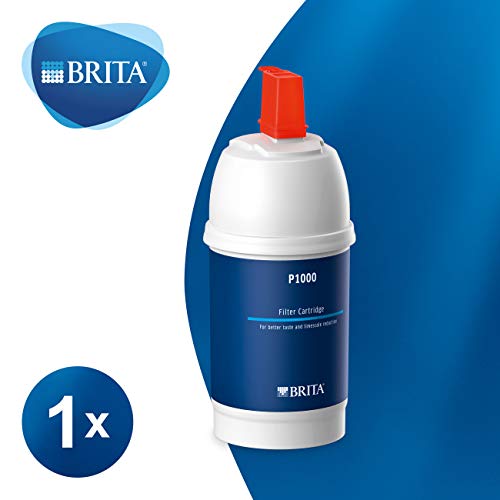 BRITA P1000 - Filtro de Agua para grifo con recambios para 12 meses de agua filtrada - 1 cartucho