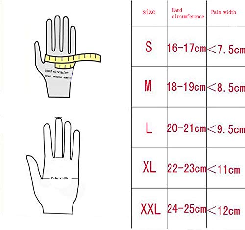 Bruce Dillon Guantes de Bicicleta de montaña de Carreras Guantes de Motocross de Dedo Completo Guantes de Montar Antideslizantes para Hombres - 4 XM