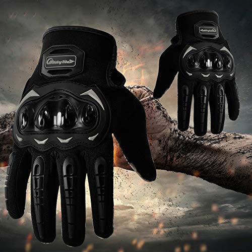 Bruce Dillon Guantes de Motociclismo para Hombre Guantes de Motocross Todoterreno con Dedos completos Tamaño: ML XL 3 Colores - 1 XM