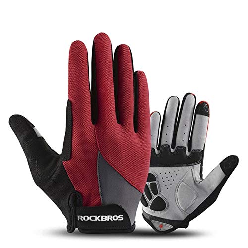 Bruce Dillon Windproof Riding Bicycle Gloves Touch Screen Riding Mountain Bike Bicycle Gloves Warm Motorcycle Winter Autumn Bike Clothing - a6 X M