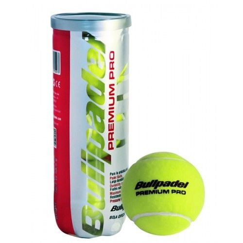 Bullpadel Bull Padel Premium Pro - Bote De 3 Pelotas De Pádel