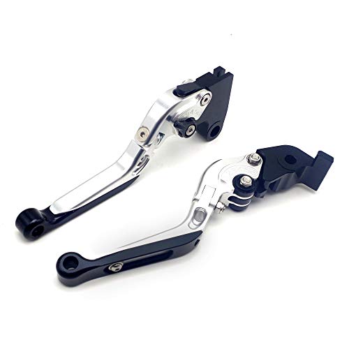 BYWWANG Para Suzuki SFV650 Gladius 2009-2015, Palancas de Embrague de Freno de Moto Extensible Palanca y Embrague de Freno Plegables