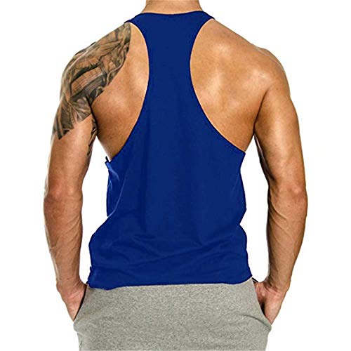 Cabeen Animal Camiseta Deportiva Sin Mangas de Tirantes Hombre Gimnasio Tank Top Culturismo