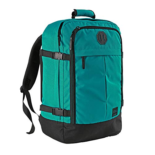 Cabin Max Metz Mochila de Viaje Equipaje de Mano Aprobada para Transporte Aéreo Maleta de Cabina 55x40x20 cm 44 L (Vintage Teal)